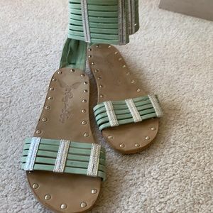 Penny Loves Kenny Satara leather sandals, 6